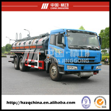 15000L Faw Plastic Tank Truck (HZZ5252GHY) for Chemical Liquid Property Delivery